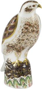 Buzzard Limited Edition Of - Royal Crown Derby - Limited Editions - Paperweight (475x350), Png Download