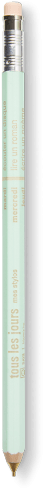 Mint Green Mechanical Pencil - Oriflame Beyaz Göz Kalemi (473x630), Png Download