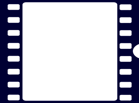 Film Strip Picture Blank Analogue Film Str - ฟิล์ม รูป Png (460x340), Png Download
