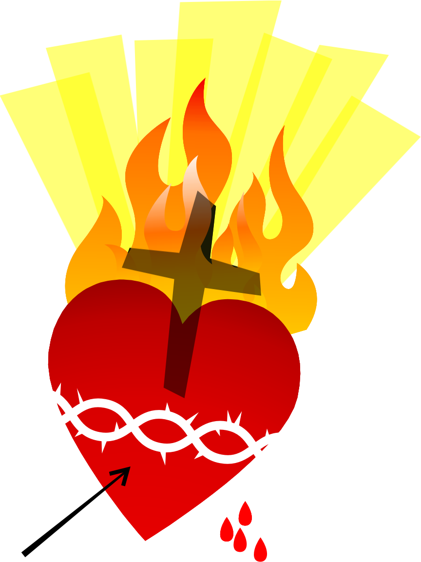 Alianza De Amor Con El Sagrado Corazón De Jesús Imagenes - Corazon De Jesus Solo (864x1153), Png Download