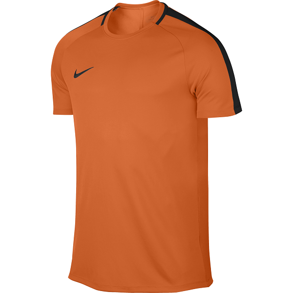 832968-806 - Maillot De Foot Nike Noir Orange (600x600), Png Download