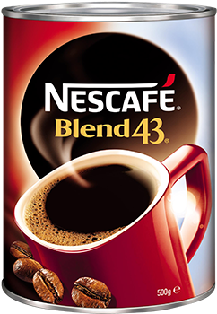 Nescafe Blend 43 500g (380x380), Png Download