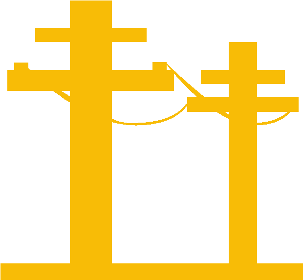 Our Distribution Network Is Receiving A Boost To Help - Electric Distribution Icon (619x586), Png Download