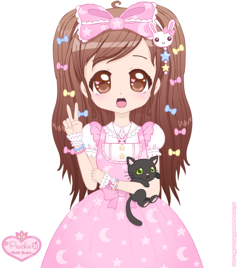Lolita Png - Sweet Lolita Anime Deviantart (835x956), Png Download