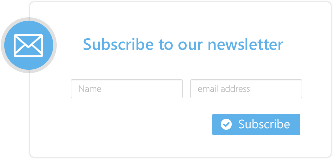 Subscribe To Our Newsletter Text (683x336), Png Download