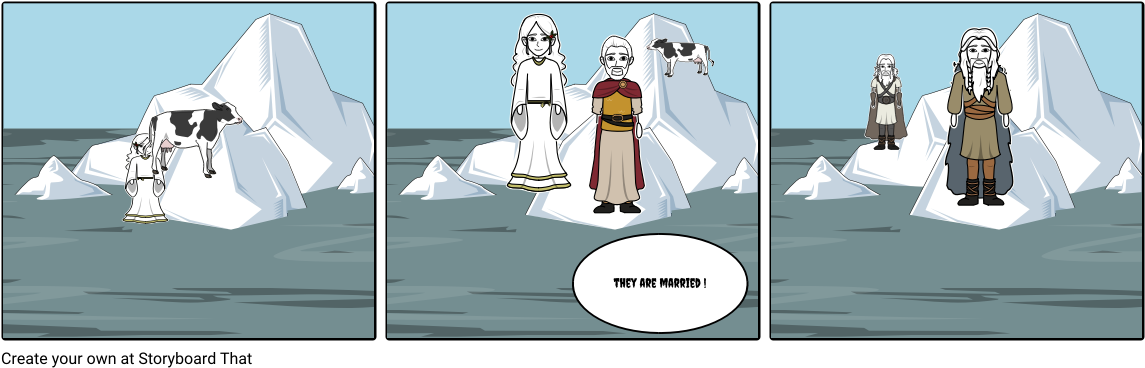 Norse Creation - Climate Change (1164x385), Png Download