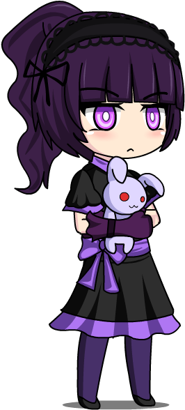 Lolita Loli - Gacha World Lolita Loli (305x600), Png Download