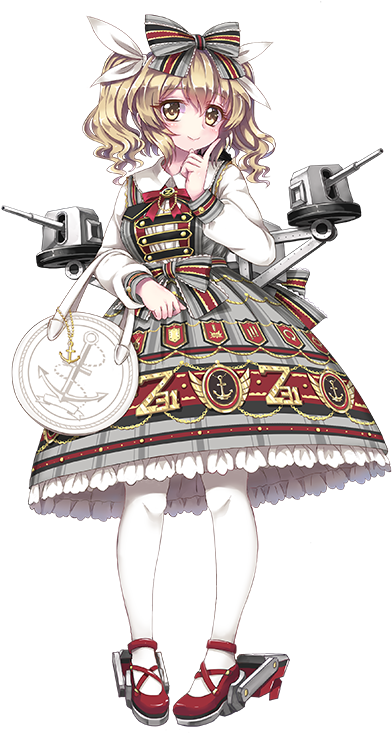 Z31 Lolita - 戦艦 少女 Z31 (1024x1024), Png Download