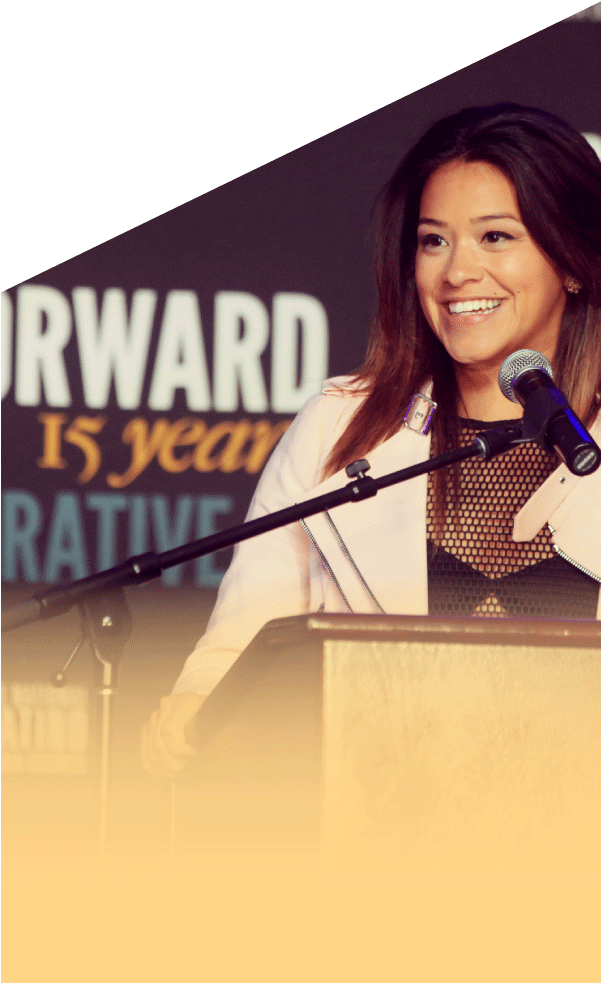 Fox Audience Strategy Contest - Gina Rodriguez (600x1000), Png Download