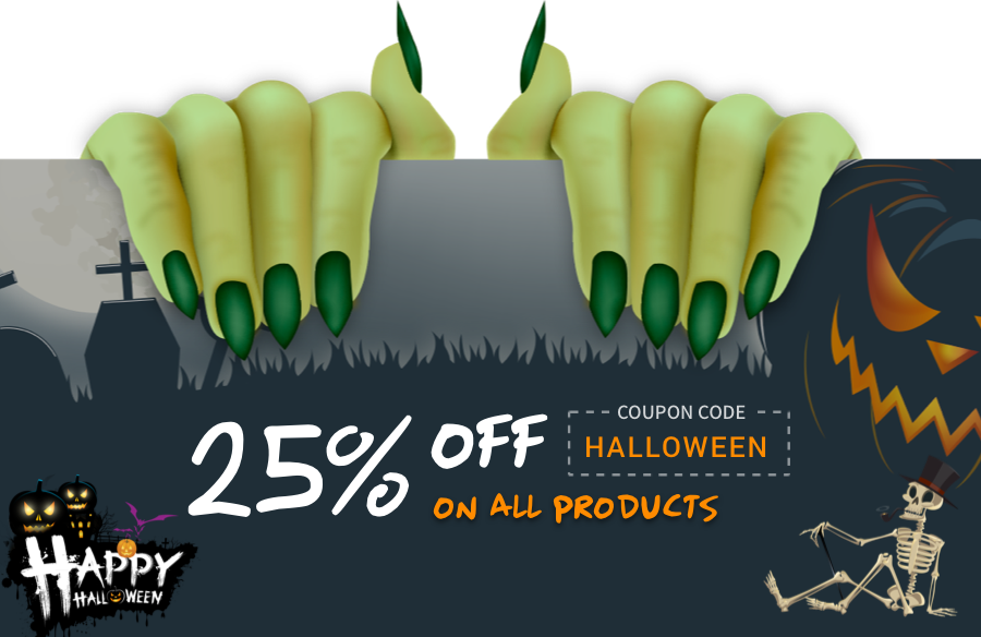 Joomlart Is Offering Flat 25% Discount On All Its Joomla - Happy Halloween Party Scary Boo Trick Or Treat Mens (900x584), Png Download