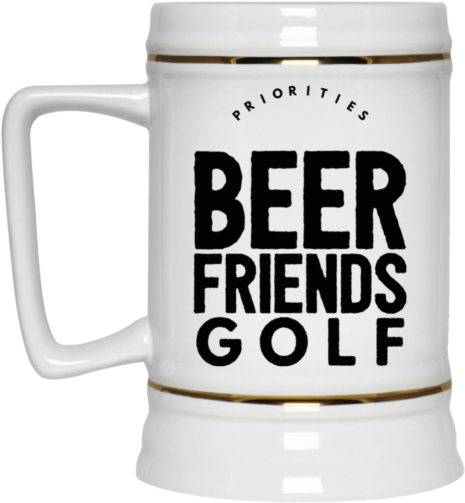 Beer Friends Golf Beer Stein 22oz - California Los Angeles La City Of Angels Socal T-shirt (1024x1024), Png Download
