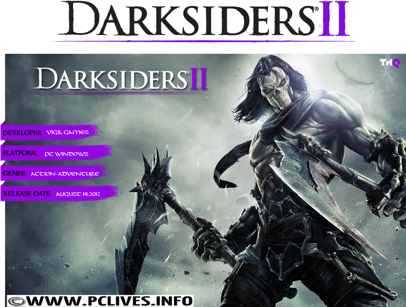 Darksiders 2 Pc Game Full Version Free Dlc Crack - Death Game Character (800x624), Png Download