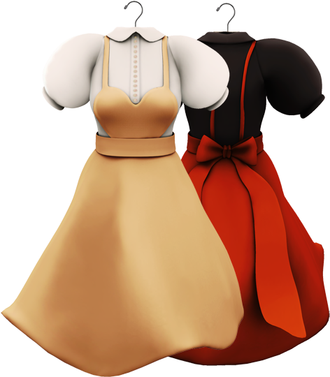 Valentine Lolita Brown Valentine Lolita Green Valentine - Mannequin (488x546), Png Download
