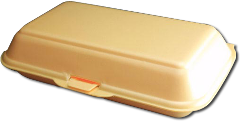Large Fast Food Box - Take Away Box Png (500x287), Png Download