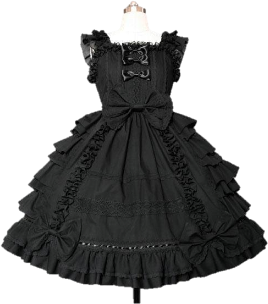Gothic Sweetheart Lace Lolita Dress - Princess Rococo Baroque Lolita Cosplay Costume Marie (1125x1125), Png Download