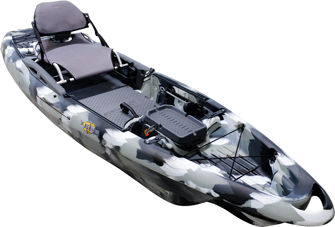 Big Fish - 3 Waters Big Fish Kayak (1200x820), Png Download