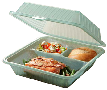 G - E - T - Enterprises Ec 01 1 Ja Carry Take Out Container, - Take Out Container Png (376x338), Png Download