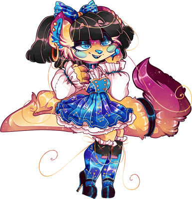 Villager - Lolita - Cartoon (385x400), Png Download