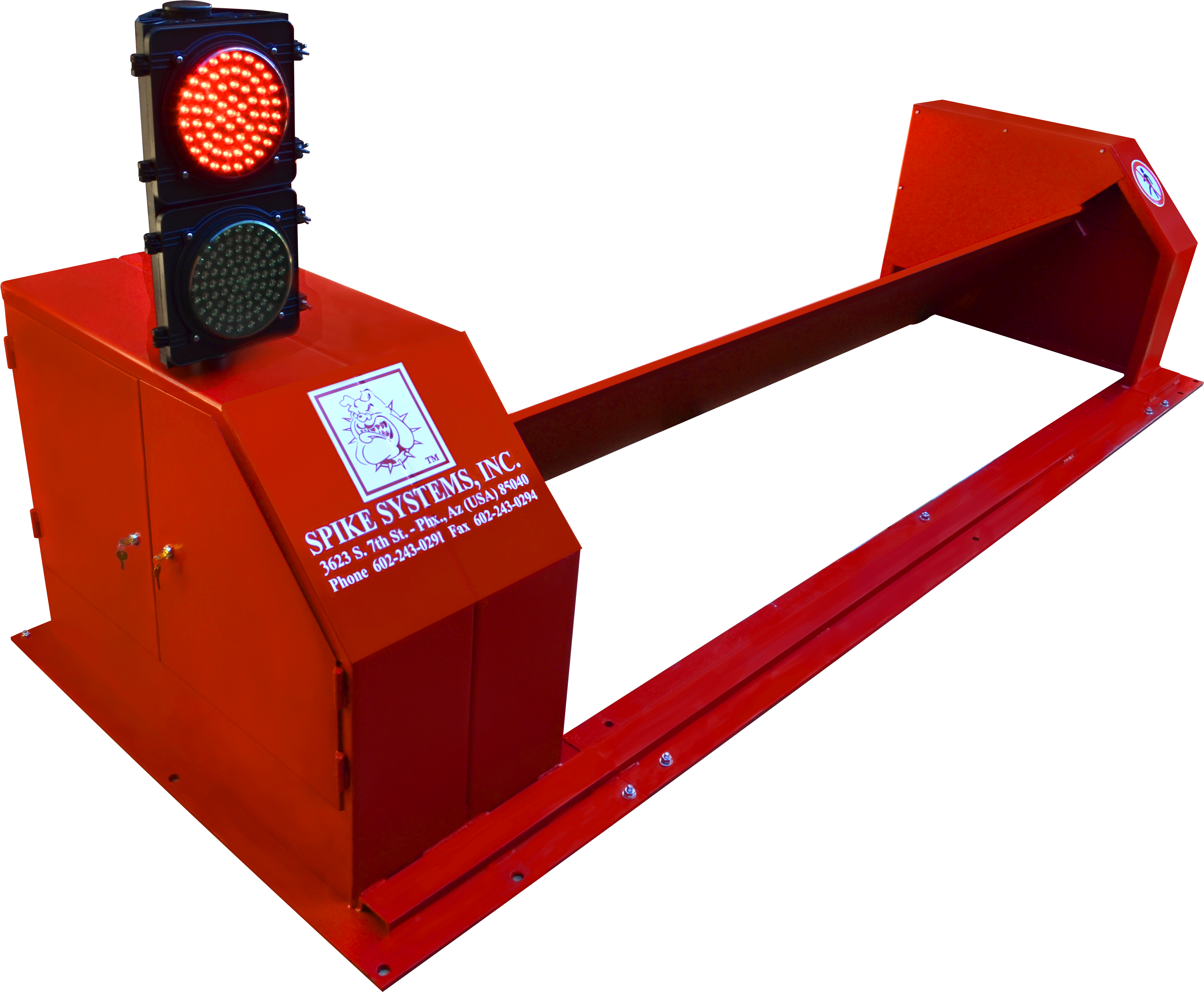Plate Barrier Gate - Traffic Light (1024x833), Png Download