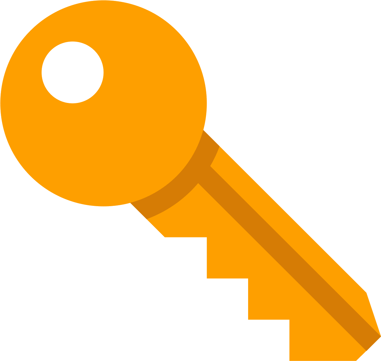 Llave 2 Icon - Icon Password Key (1600x1600), Png Download