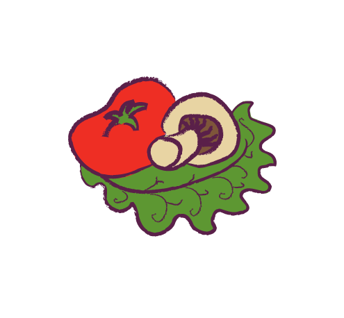 Our Meals Are Made With Fresh Ingredients - 500 X (500x500), Png Download