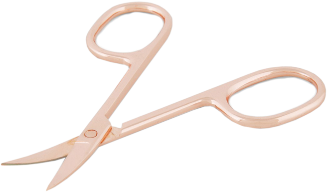 Gold Scissors - Scissor Rose Gold Png (1000x1000), Png Download