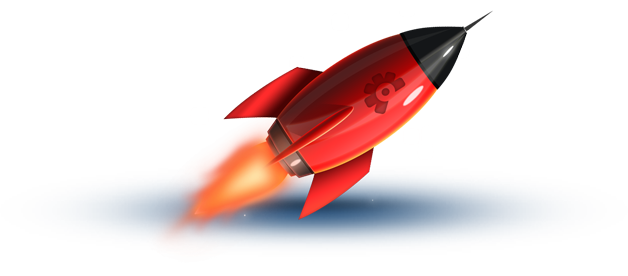 The Crashlytics Sdk Uses A Multi Step Symbolication - Rocket Real Png (628x276), Png Download