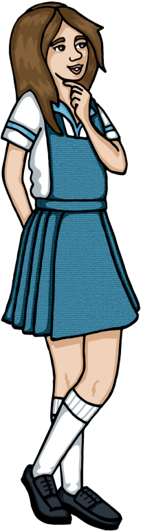 Estudiante - Servidor - Server (244x817), Png Download
