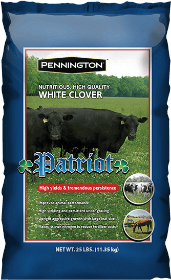 Patriot Perennial White Clover - Patriot White Clover Seed - 25 Lbs. (600x600), Png Download
