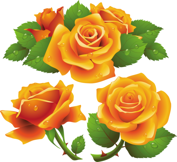 Tubes Fleurs Tattoo Pics, Picture Tattoos, Tattoo Ideas, - Free Yellow Rose Vector (600x550), Png Download