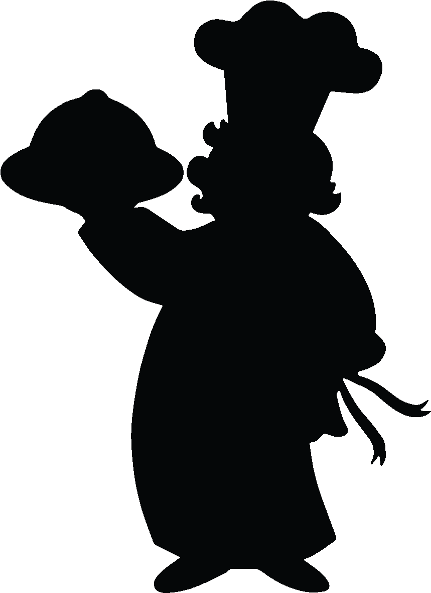 Chef Silhouette Png Download - Chef Silhouette (800x800), Png Download