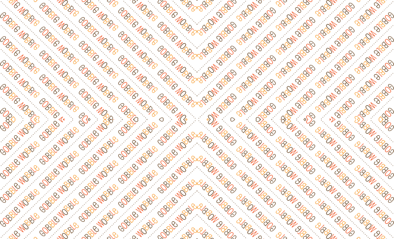 Thanksgiving Turkey Gobble Wobble Thanksgiving Pattern - Ceiling (800x486), Png Download