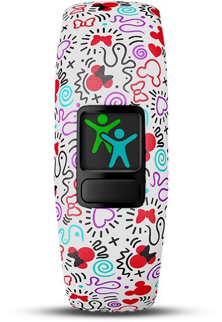 Get Ready To Face Off - Garmin Vivofit Jr 2 Adjustable Minnie Mouse (440x669), Png Download