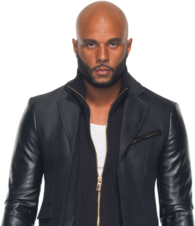 Jevon 'vawn' Sims - Leather Jacket (500x450), Png Download