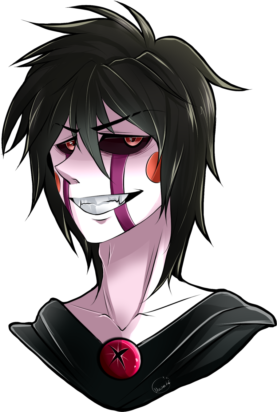 Marionette Headshot By Nazaki Cain-d9rmmt3 - Five Nights At Freddy's (1024x1506), Png Download