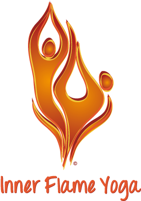 Inner Flame Yoga Logo - Portable Network Graphics (317x436), Png Download