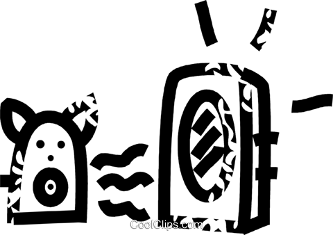 Computer Speakers Royalty Free Vector Clip Art Illustration - Illustration (480x338), Png Download