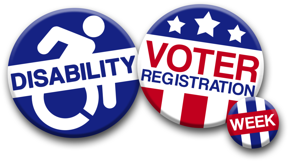 Aci And Rev Up Nj Will Be Kicking Off Disability Voter - National Disability Voter Registration Week (1000x563), Png Download