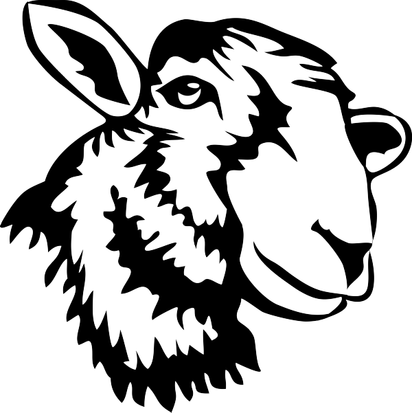 Missions - Cabeza De Borrego Dibujo (600x601), Png Download