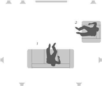 In Scenario 1 In The Illustration, The Right Speaker - Shadow (700x310), Png Download