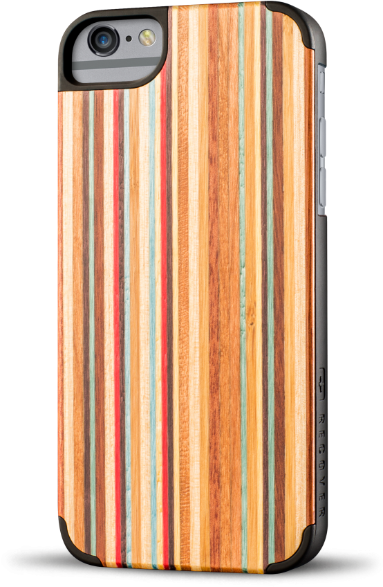 Iphone Case, Wood Iphone Case, Skateboard Case, Skateboard - Recover Skateboard Case For Iphone 6/6s - Black - Phone (1000x1000), Png Download