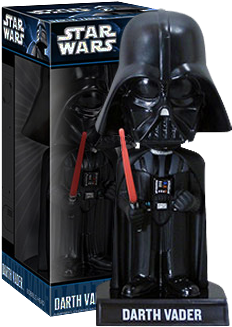 Wacky Wobbler - Star Wars: Darth Vader (350x350), Png Download