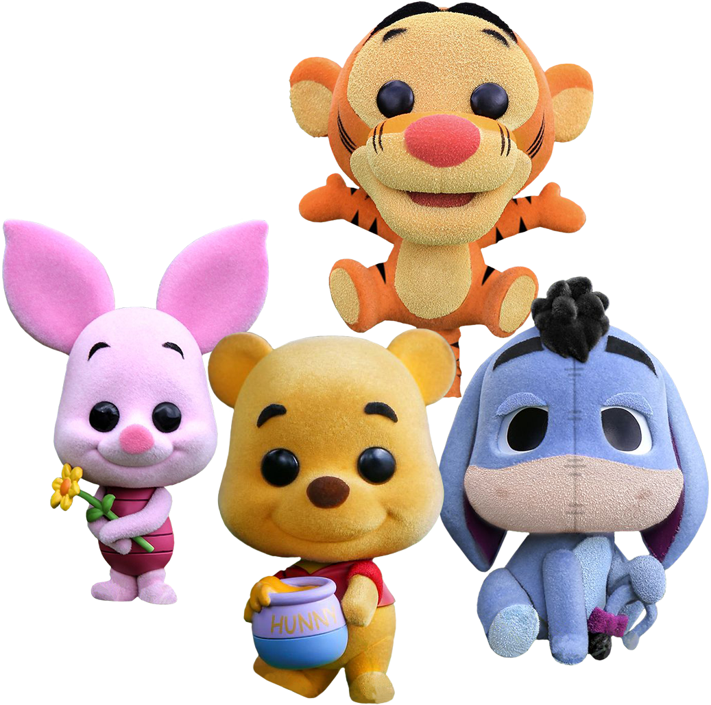 Winnie The Pooh - Stuffed Toy (1050x1050), Png Download