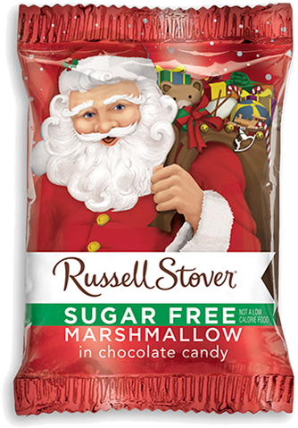 Russell Stover Sugar Free Chocolate Candy Marshmallow - Russell Stover Coconut Cream, In Dark Chocolate (500x500), Png Download
