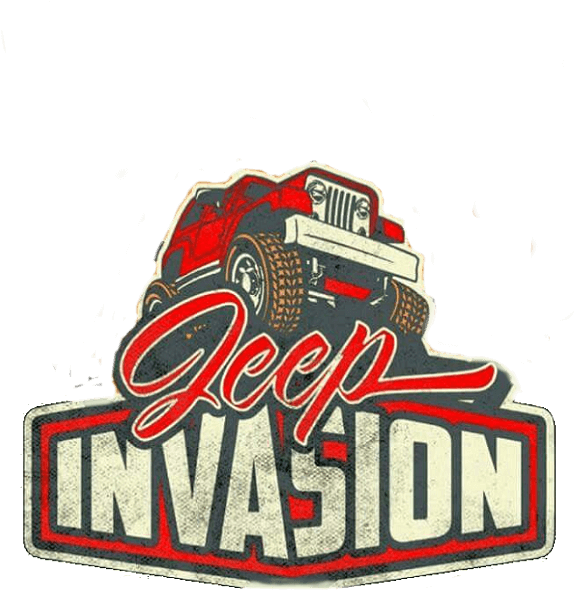 Jeep Invasion Logo - Pigeon Forge (670x617), Png Download