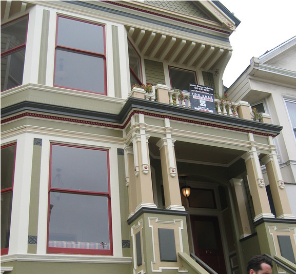 Remodeled Victorian House In Heart Of San Francisco - House (800x533), Png Download