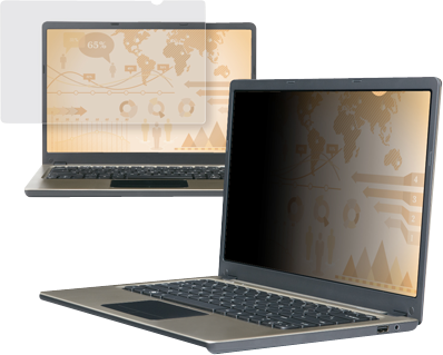 Toshiba 3m™ Laptop Privacy Filter Black - 3m Privacy Filter For Laptop 13 3 Diagonal Pf133c3b (398x319), Png Download