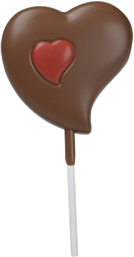 Lolly Valentine's Day - Lollipop (424x600), Png Download