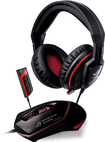 Rog Accessories Empower Your Everyday Gaming With The - Asus Orion Full-size Headset (449x609), Png Download