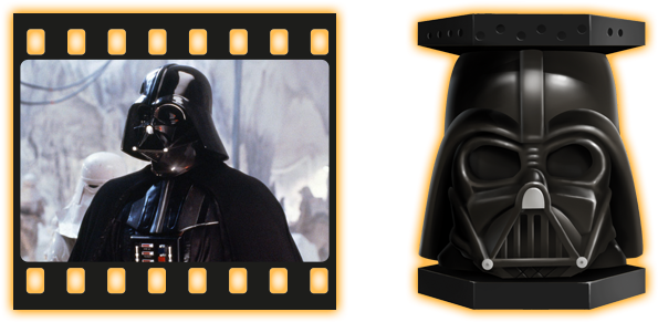 Darth Vader Tm - Darth Vader (700x332), Png Download